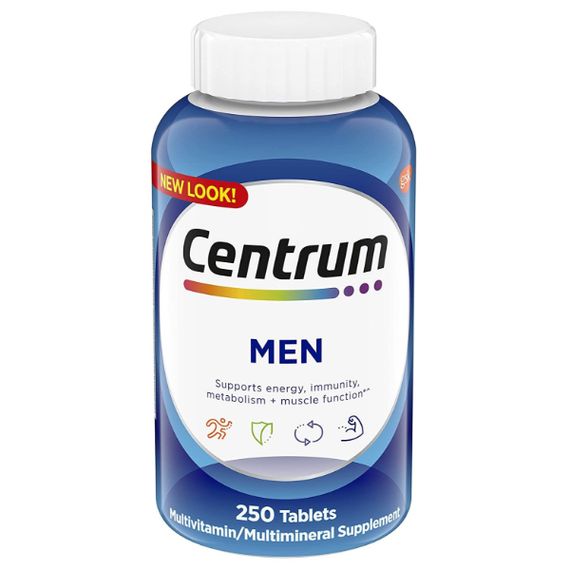 Вітамінно-мінеральний комплекс для чоловіків Centrum Multivitamin&Mineral for Men 250 Tabs