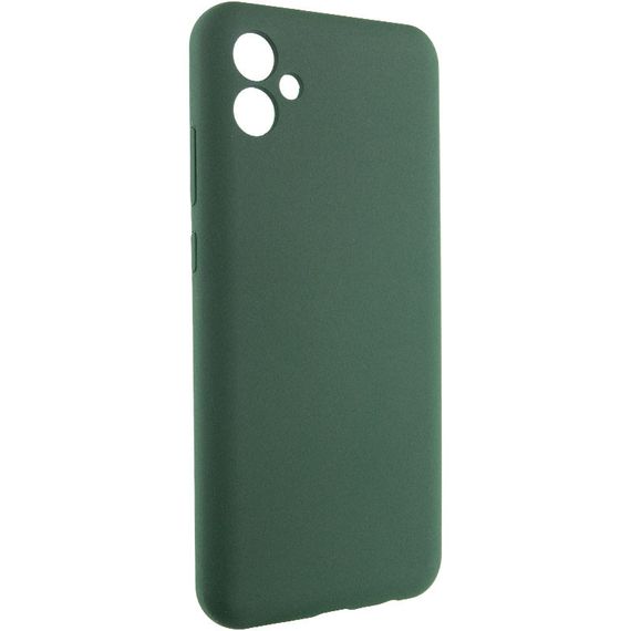 Чехол Silicone Cover Lakshmi Full Camera (AAA) для Samsung Galaxy A06 Зеленый / Cyprus Green | Зображення 1