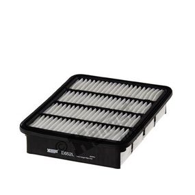 Фильтр воздушный Ford Ranger 2.5 D/TD 99-06 / Mitsubishi Galant 2.0-2.5 i, Hengst, E652L,