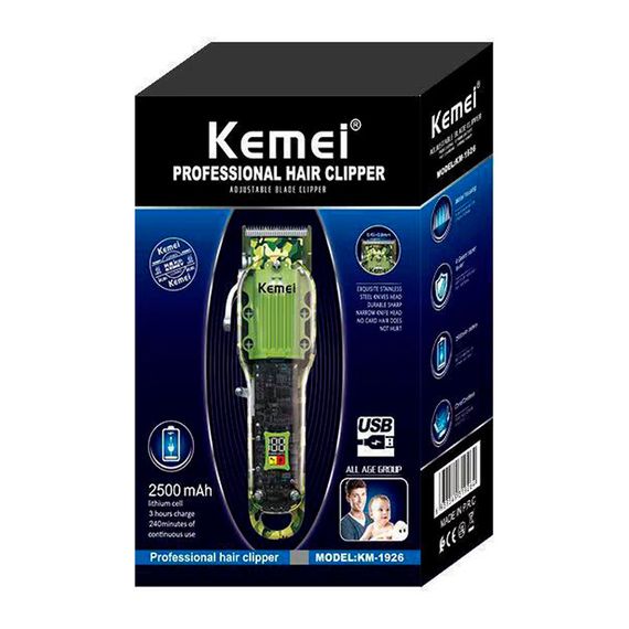 Машинка для стрижки волос и бороды Kemei KM-1926 (42996-DSP 90479_834) | Зображення 3