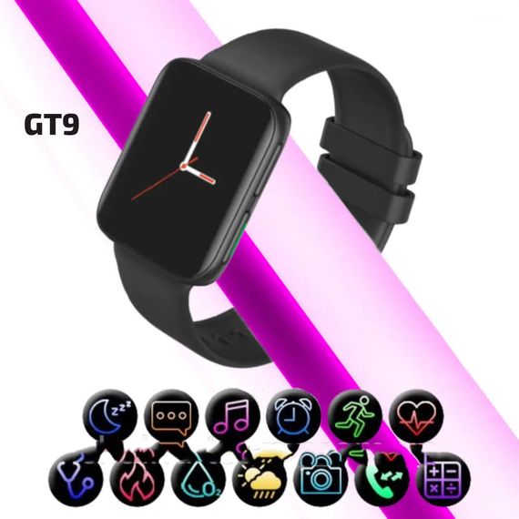 Смарт-часы Smart Watch GT9. Цвет: черный | Зображення 2