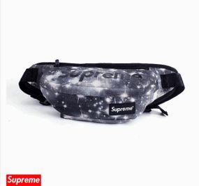 Поясная сумка Supreme (космос черный) сумка на пояс