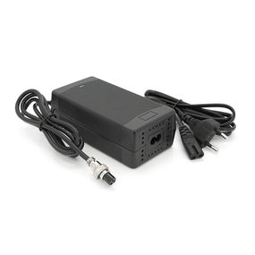 Зарядний пристрій акумуляторів LiFePO4 12V (14.6V), 4S,10A, штекер GX12, з індикацією, 133х67х45mm, 0.3kg