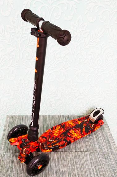 Дитячий триколісний самокат Maxi Best Scooter світяться колеса | Дитячий триколісний самокат | Зображення 3