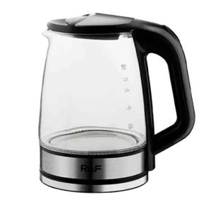 Чайник электрический стеклянный 2.2л RAF 7842 Черный