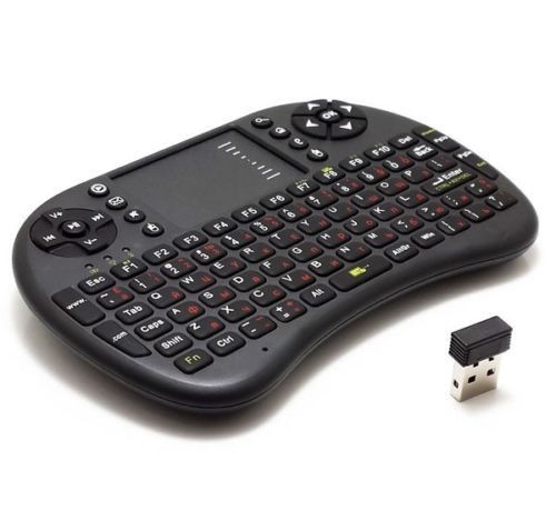 Клавиатура W-Shark SR002 для Smart TV, Android, Windows с тачпадом - Black
