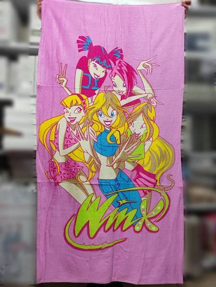 Рушник пляжний Winx pembe WMX 75х150см Велюр/Бавовна
