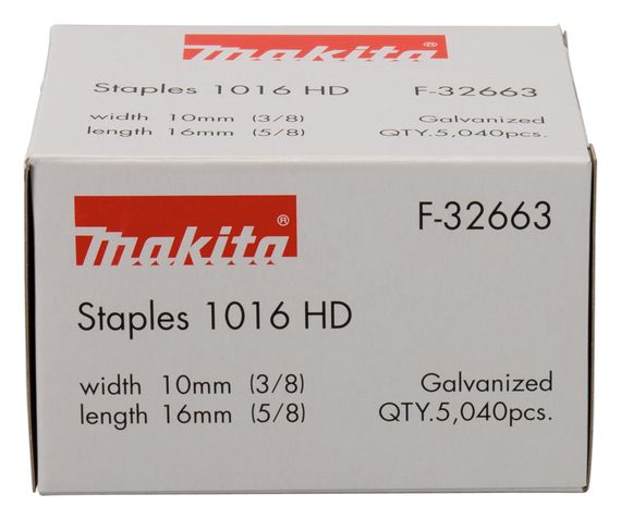 Скоби для степлера 10.5 х 16 мм Makita F-32663 (5040 шт)