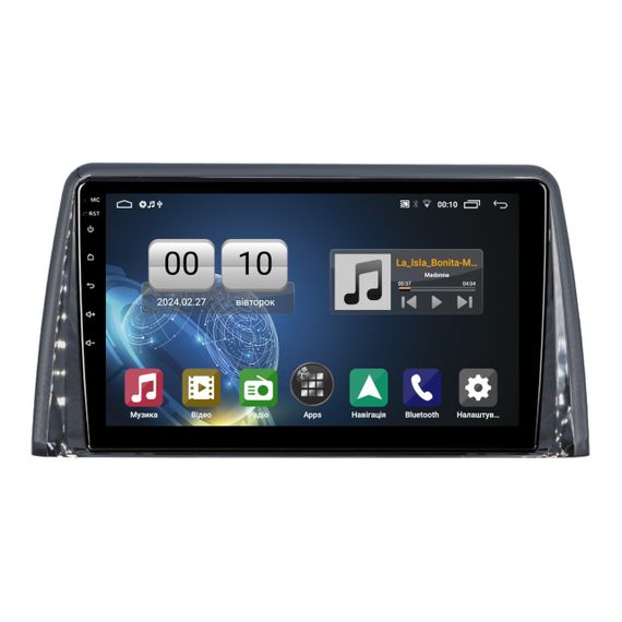 Штатна магнітола серії QIV Q1 під Kia KX7 2017+ (W2) 10 дюймів