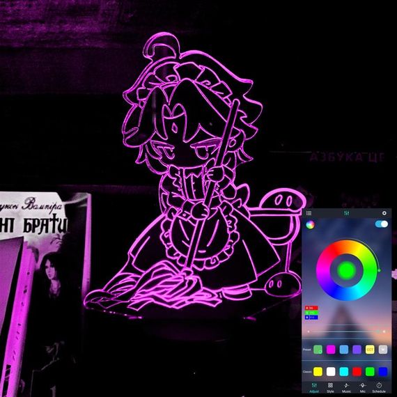 Акриловый светильник-ночник управление с телефона Сяо 3 tty-n002059