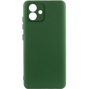 Чохол Silicone Cover Lakshmi Full Camera (A) для Samsung Galaxy A04e Full camera, Зеленый / Dark green
