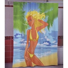 Шторка для ванної та душу тканинна Miranda (Міранда) Warmy 180x200 см