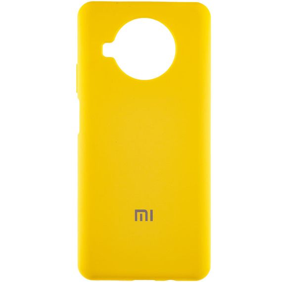 Чохол Silicone Cover Full Protective (AA) для Xiaomi Mi 10T Lite / Redmi Note 9 Pro 5G Жовтий / Yellow