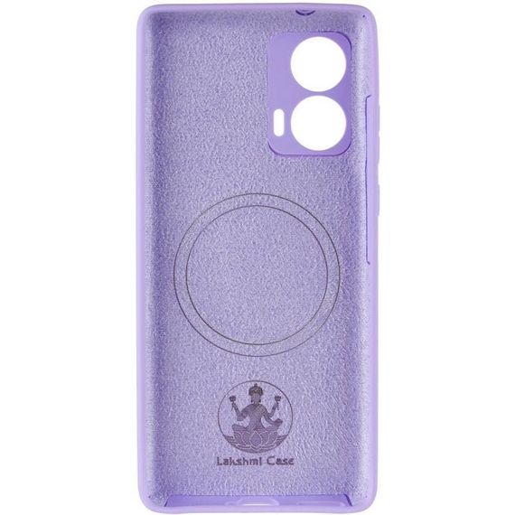 Чохол Silicone Cover Lakshmi Full Camera (AA) with MagFit для Motorola Edge 50 Fusion Бузковий / Dasheen | Зображення 2