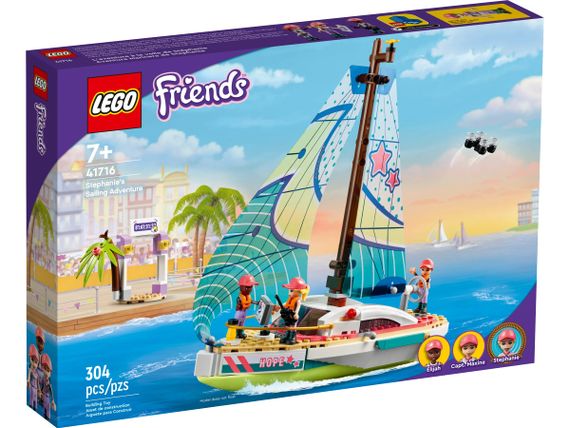 Конструктор LEGO  Friends Пригоди Стефані на вітрильному човні (41716) | Зображення 9
