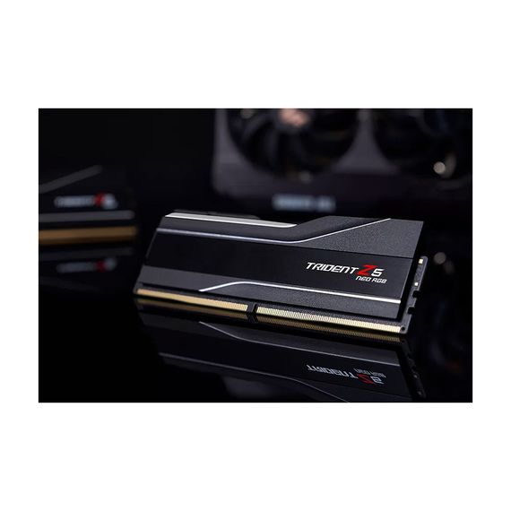 Модуль памяти для компьютера DDR5 48GB (2x24GB) 6000 MHz Trident Z5 Neo RGB Matte Black G.Skill (F5-6000J4048F24GX2-TZ5NR) | Зображення 4