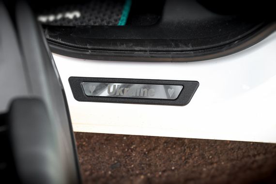 Накладки на пороги Honda eNP1 (Украина, 4 шт., нержавейка) для Honda eNP1 2022- гг | Зображення 2