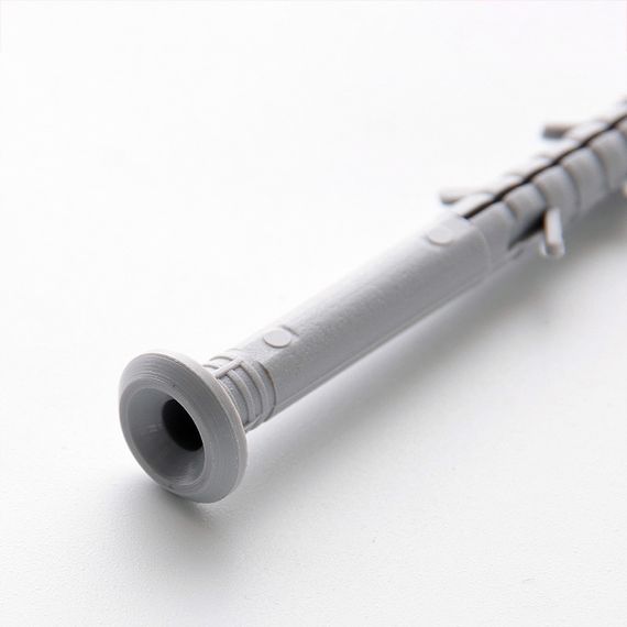 Дюбель швидкого монтажу 6*60 грибок (пач 100шт) поліетиленовий APRO MTG-600601 | Зображення 3