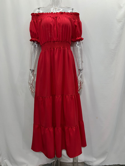 Сукня SV Party Dress Casual у підлогу Червоний, XL | Зображення 1