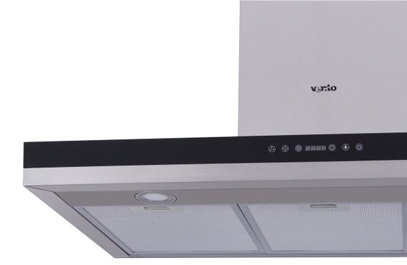 Вытяжка VENTOLUX ITALIA 90 BK/X (1200) | Зображення 1