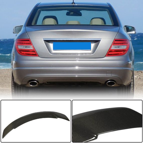 Спойлер SD V8 (Карбон) для Mercedes C-class W204 2007-2015 рр