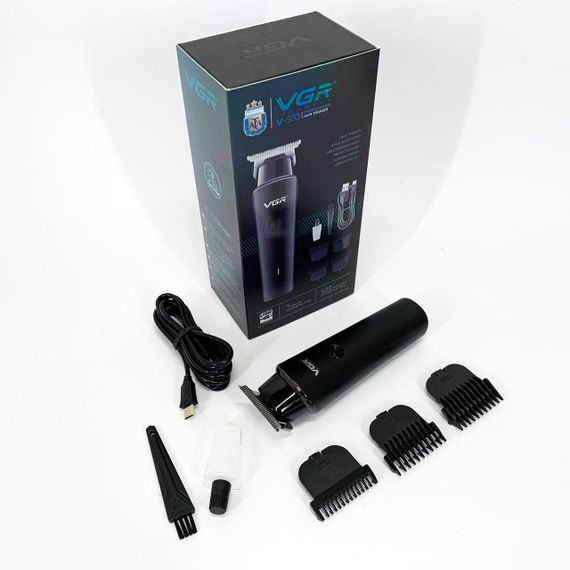 Акумуляторний триммер для стрижки волосся VGR V-933, Тример набір для стрижки волосся та для гоління | Зображення 6