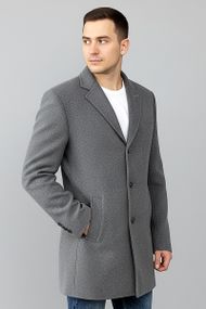Чоловіче Пальто Sun`s House  розмір: 50 Сірий (арт. AP-233810-KD2-grey)