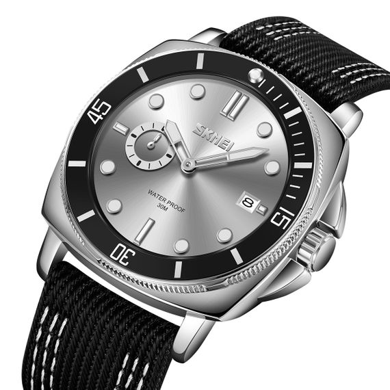 Чоловічий годинник Skmei 9328SI Silver | Зображення 1