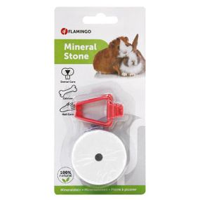 Flamingo Mineral Lickstone фламинго соль мінеральний камінь для гризунів