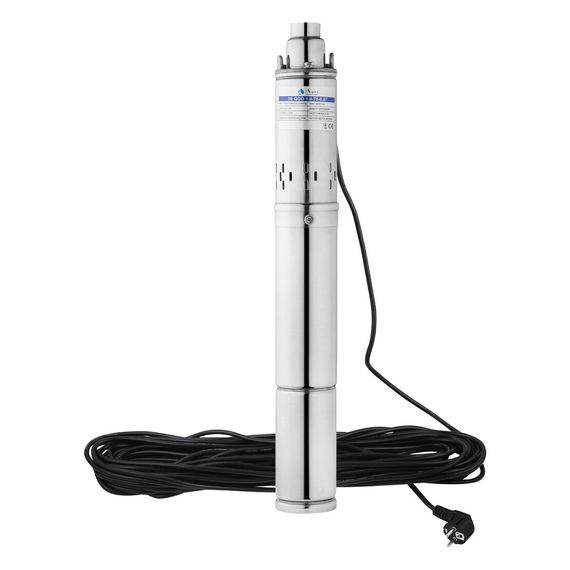 Насос глибинний шнековий Agua 3S QGD 1.8-75-0.37 з вбудованим конденсатором (CV035071) | Зображення 1