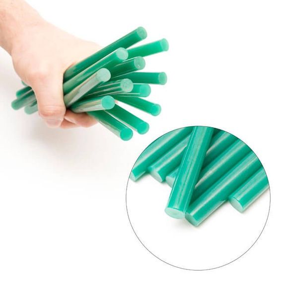 Комплект стрижнів клейових зелених 11,2*200 мм, 12 од. INTERTOOL RT-1057 | Зображення 3