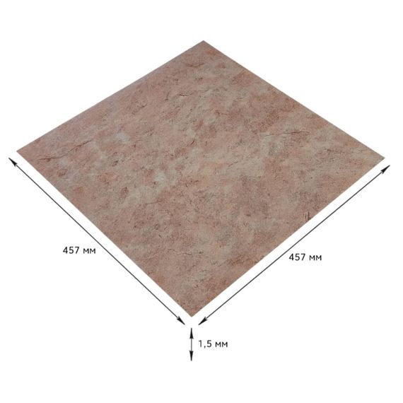 Самоклеюча LVT плитка 457*457*1.5mm (D) SW-00002457 (SW-00002457) | Зображення 3