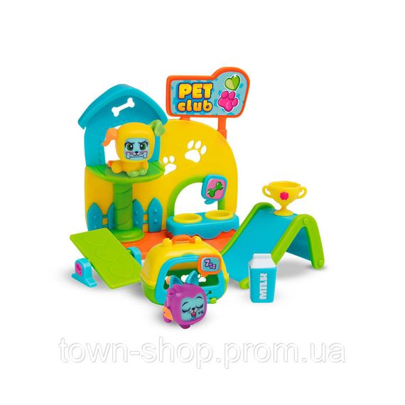 Игровой набор Питомцы на прогулке Moji Pops PMPSB216IN10, 2 фигурки, аксессуары | Зображення 1
