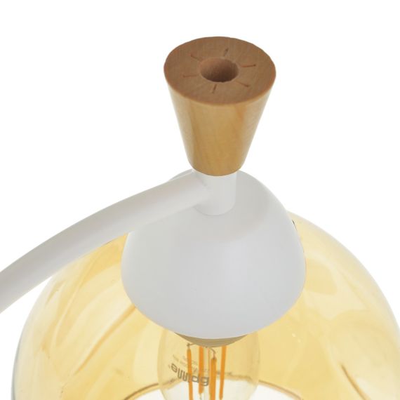 Настольная лампа в современном стиле BL-586T/1 E27 WH+BR | Зображення 3