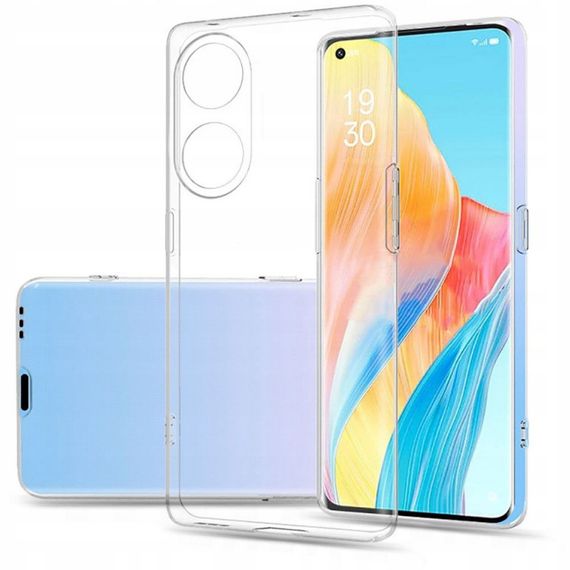TPU чохол Epic Transparent 1,5mm Full Camera для Oppo Reno 8 T 4G | Зображення 1
