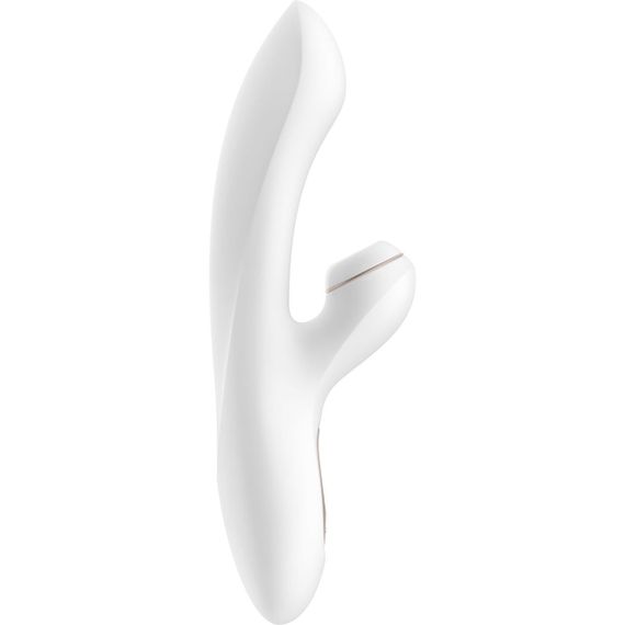 Вакуумний вібратор-кролик Satisfyer Pro Plus G-Spot Rabbit, перший кролик із вакуумом та вібрацією Sex Aura | Зображення 1