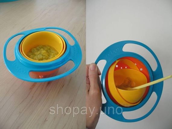 Дитяча тарілка - непроливайка Gyro Bowl | Зображення 2
