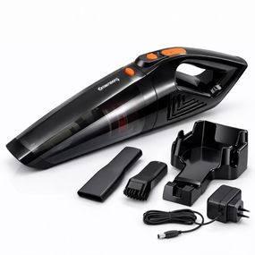 Автомобильный пылесос аккумуляторный Crownberg СВ-677 150Вт 2000мАч моющий фильтр LED подсветка ZM-21