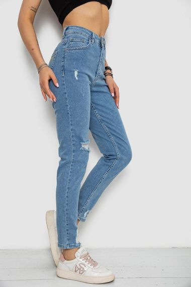 Джинси жіночі Mom's, колір блакитний, 182R1379S19 | Зображення 2