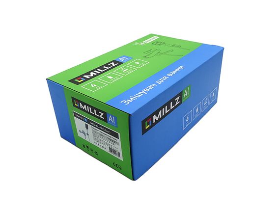 Змішувач для ванни  короткий гусак MILLZ срібло MRS-AL-F2(Silver) 1/10 | Зображення 2