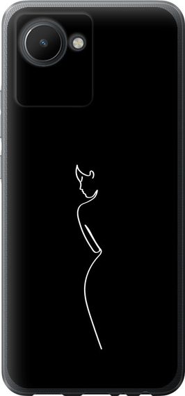 Чехол на Realme C30 Силуэт1 "4590u-2700-17620"