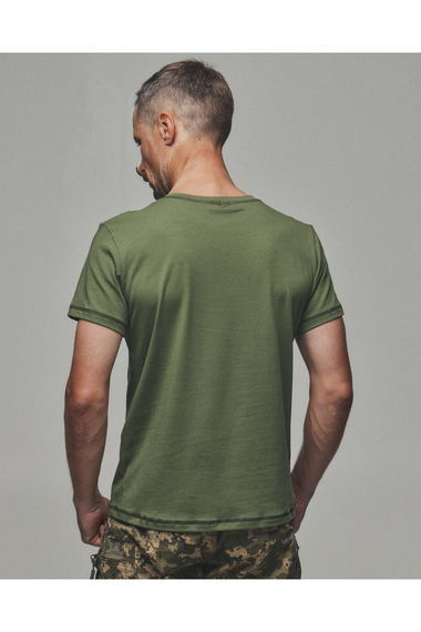 Футболка тактична Cool-Cotton Хакі M (48) | Зображення 2