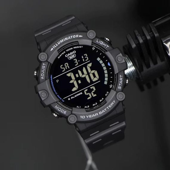 Чоловічий годинник Casio AE-1500WH-8B | Зображення 6