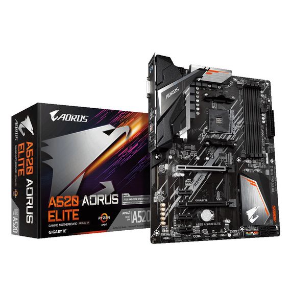 Материнська плата GIGABYTE A520 AORUS ELITE | Зображення 1