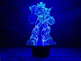 Сменная пластина для 3D ночника "Трансформер" 3DTOYSLAMP