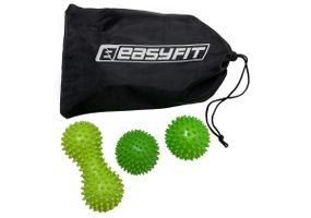 Набір для масажу та МФР EasyFit PVC Set-3 у сумочці (EF-7084)