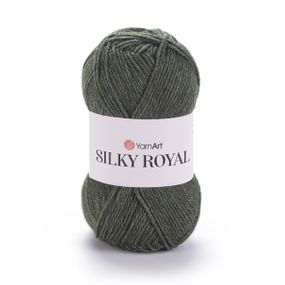 Пряжа YarnArt Silky Royal № 446 (Ярнарт Сілкі Роял) – 65% меринос, 35% шовк, 50 г / 140 м