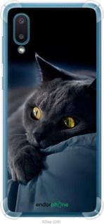 Чохол на Samsung Galaxy A02 A022G Димчастий кіт "825sp-2260-2448"