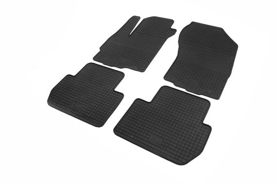 Резиновые коврики (4 шт, Polytep) для Citroen C-Crosser | Зображення 1
