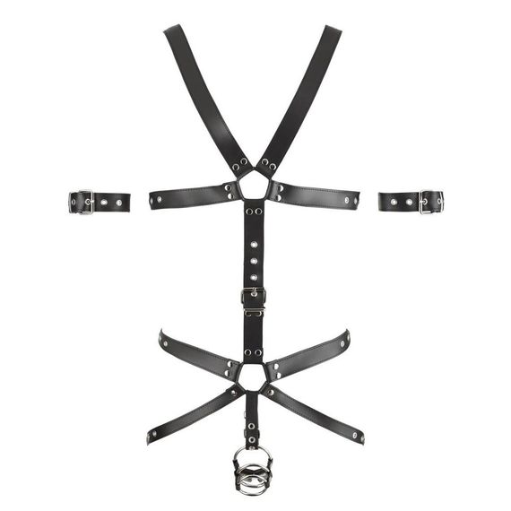 Чоловіча портупея ZADO Harness шкіра S/M | Зображення 2